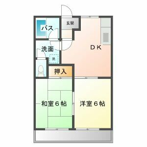 コンフォールLの間取り
