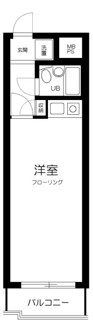 ロイヤルパレス原宿の間取り