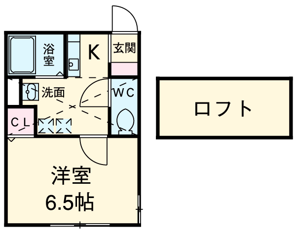 ジョルノ橋本の間取り