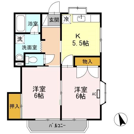 メゾンK IVの間取り