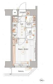 ブライズ蒲田ウエストの間取り