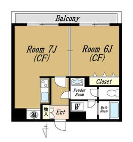 コスモ大井町の間取り