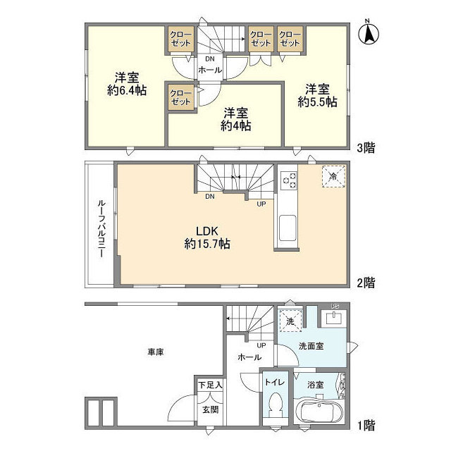 Kolet西川口#12の間取り