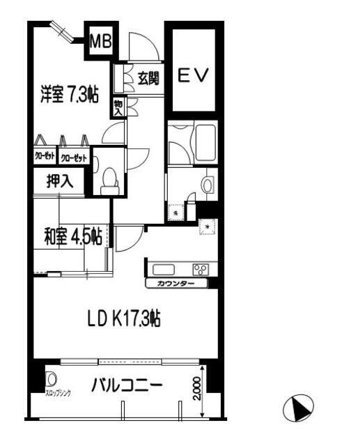 ポレスター守谷ステーションフロントの間取り