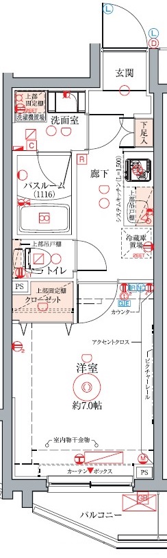 クレヴィスタ中板橋Ⅱの間取り