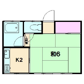 山吹荘の間取り