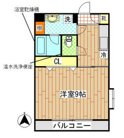 ラミアールさつきの間取り