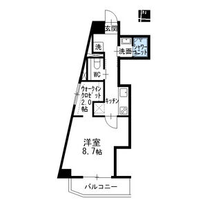 CASA NOAH 鶴舞公園Ⅱの間取り