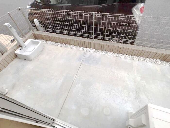 12/26 バルコニー