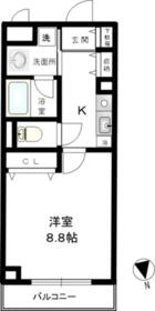 プラティーク海戸の間取り