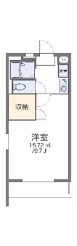レオパレスクールの間取り