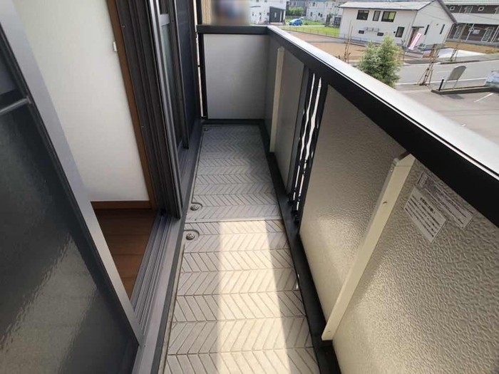 12/27 バルコニー