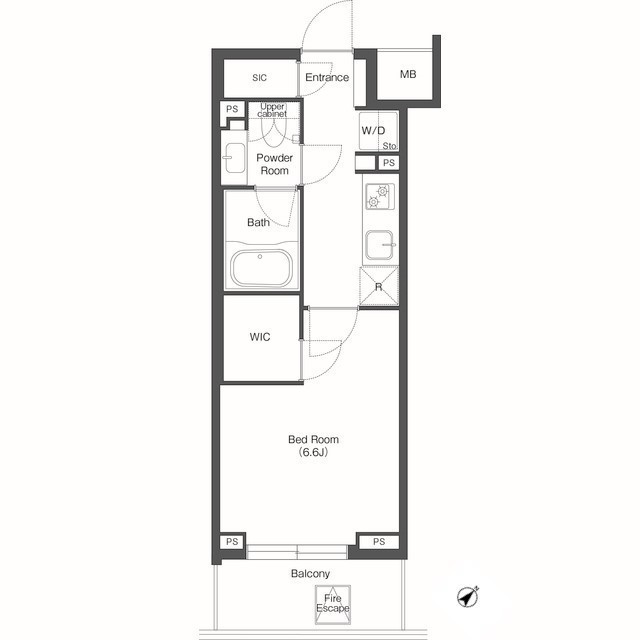 コンフォリア東陽町の間取り