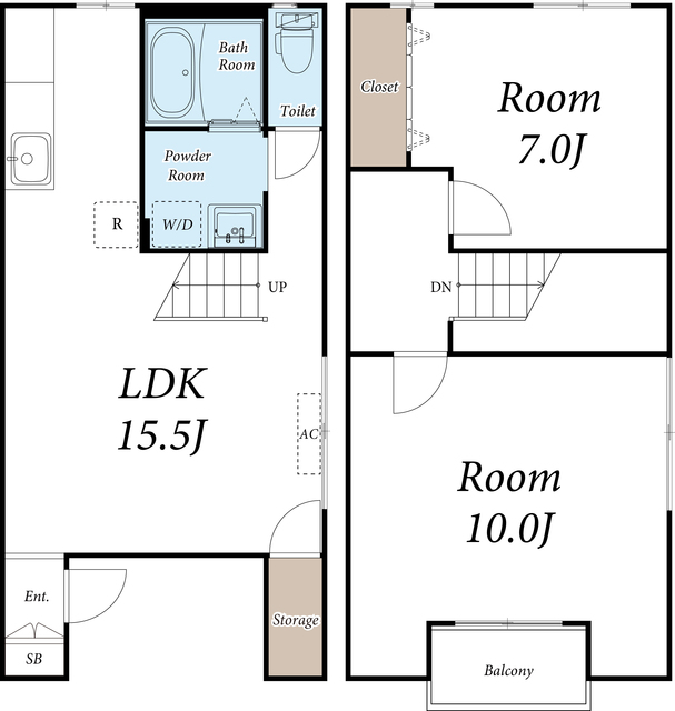 フェリーチェハウス町田の間取り