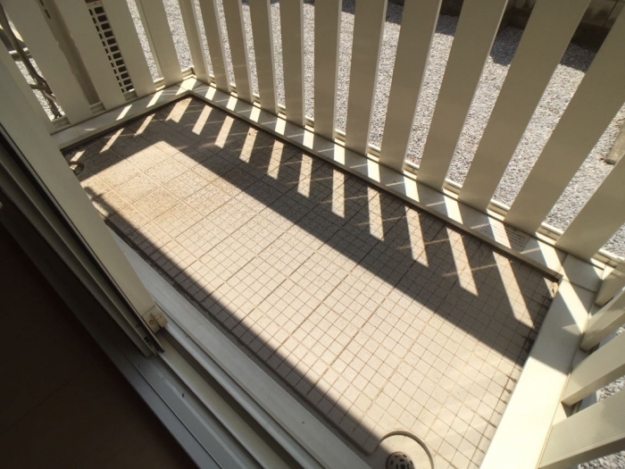 12/25 バルコニー