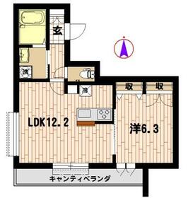 へーベル香の間取り