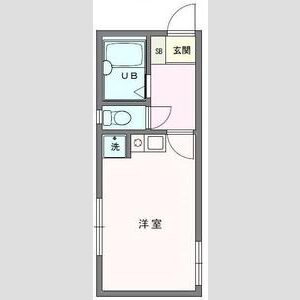 クンストハウス茅ヶ崎館の間取り