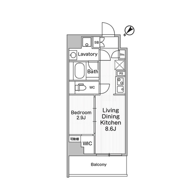 コンフォリア・リヴ巣鴨の間取り