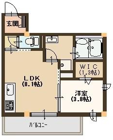 ブラン シェトワの間取り