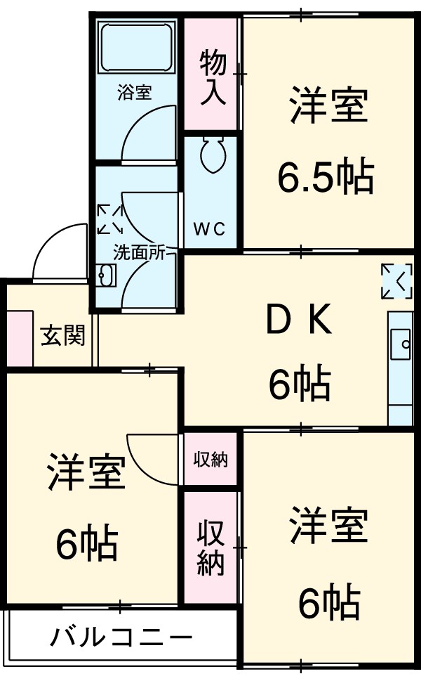 コーポ高橋の間取り