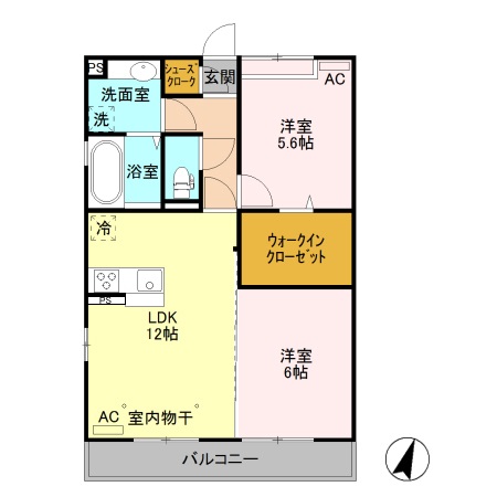 コンフォートヒルの間取り