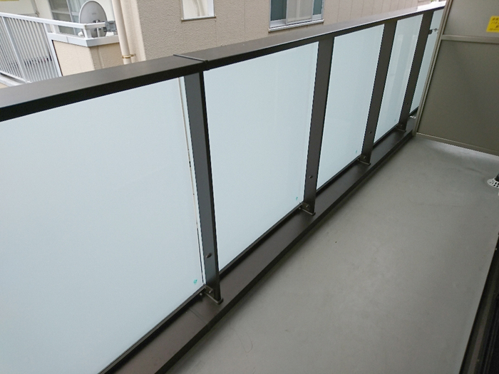 12/18 バルコニー