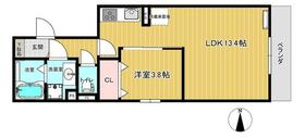 シャルマン草加Ⅵの間取り