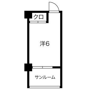 覚王山ドミトリー河合ビルの間取り