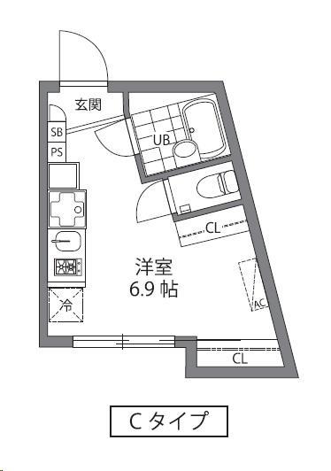 ヒルクレスト新中野の間取り