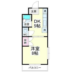 フレンドシティⅡの間取り