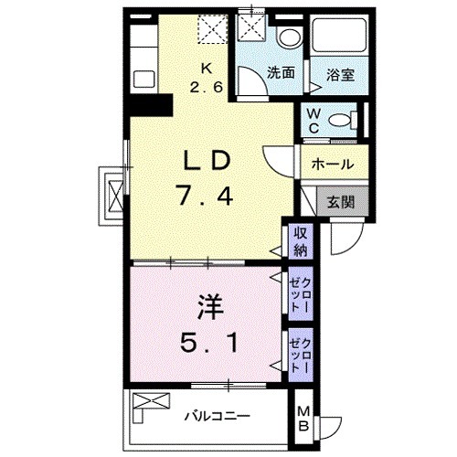 アルカンシエルの間取り