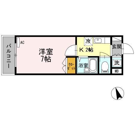 ヒルズ吉祥寺の間取り