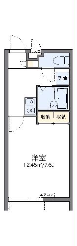 レオパレス南城の間取り