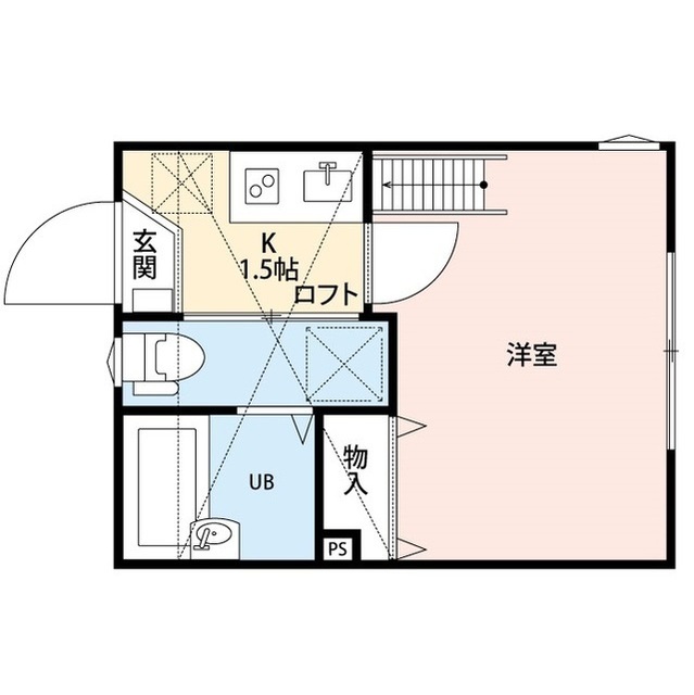 レイディアンス東山田の間取り