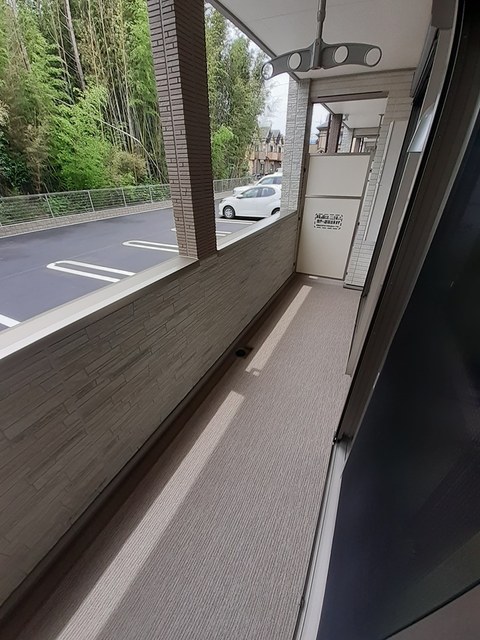 12/24 バルコニー
