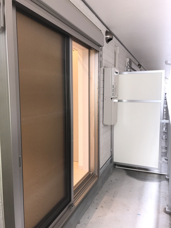 10/22 バルコニー