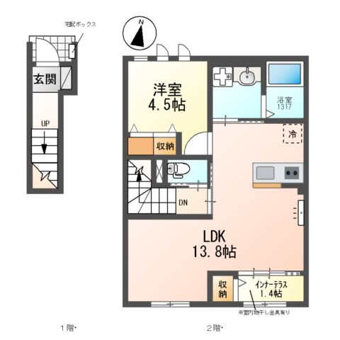 Luminare yuki(ルミナーレ ユキ)の間取り
