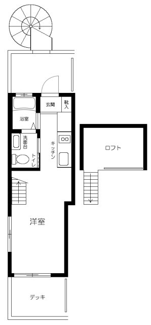 東中野テラスの間取り