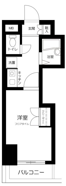ロイヤルパレス目黒の間取り