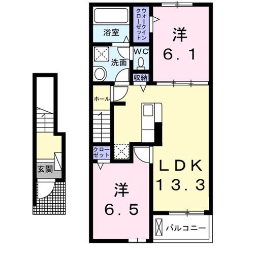 ランドールⅠの間取り