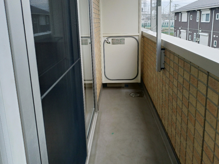 12/24 バルコニー