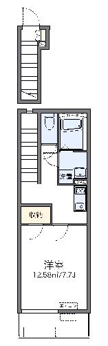 レオネクスト白樺Ⅴの間取り