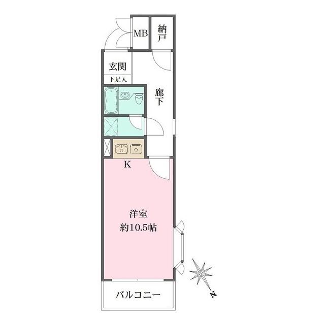 藤和池袋ホームズの間取り