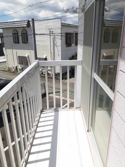 12/24 バルコニー