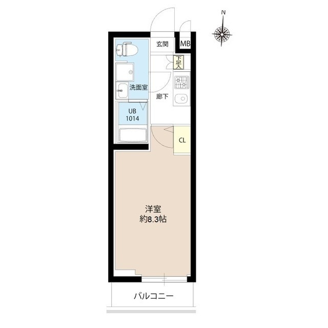 エスタート亀有の間取り