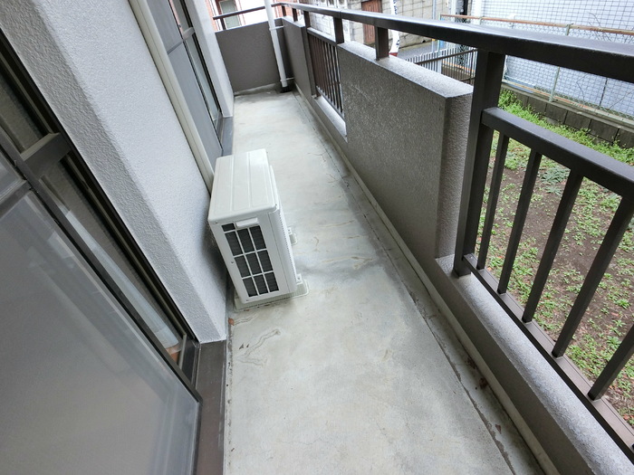 12/25 バルコニー