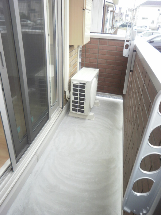 12/18 バルコニー