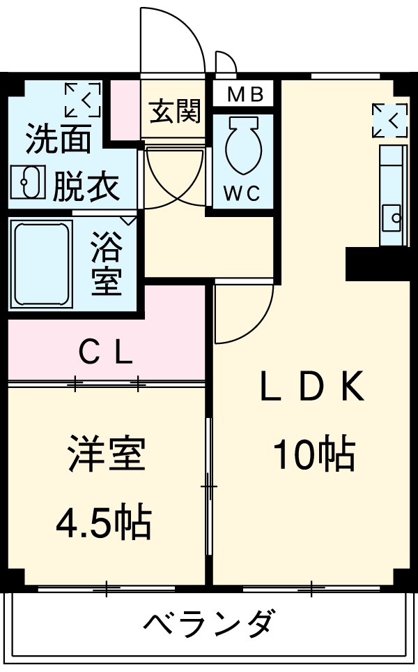 シトロンビレッジの間取り