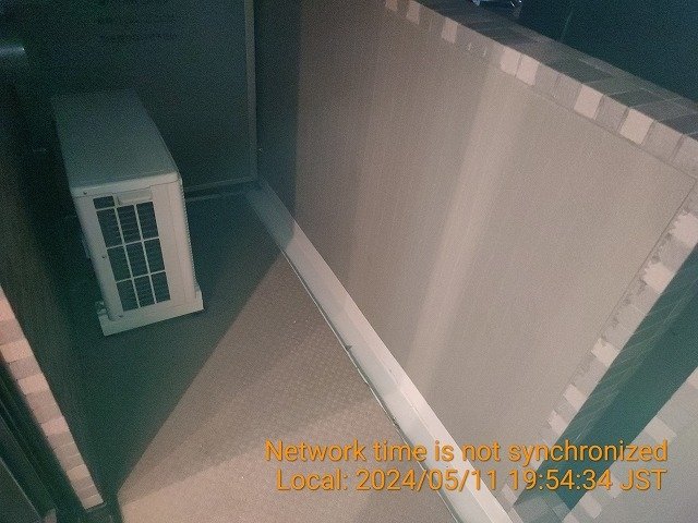 10/19 バルコニー