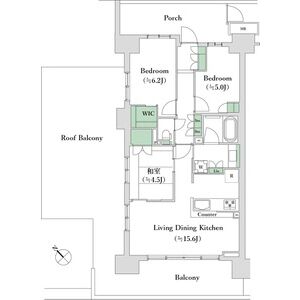 グランセンス吉川美南ステーションコートの間取り